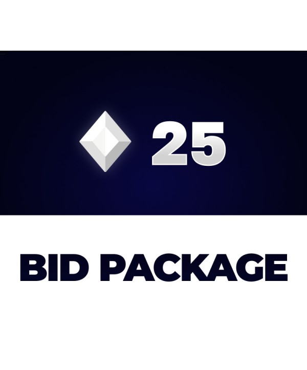 SkinAuctions 25 Bids Package Key GLOBAL